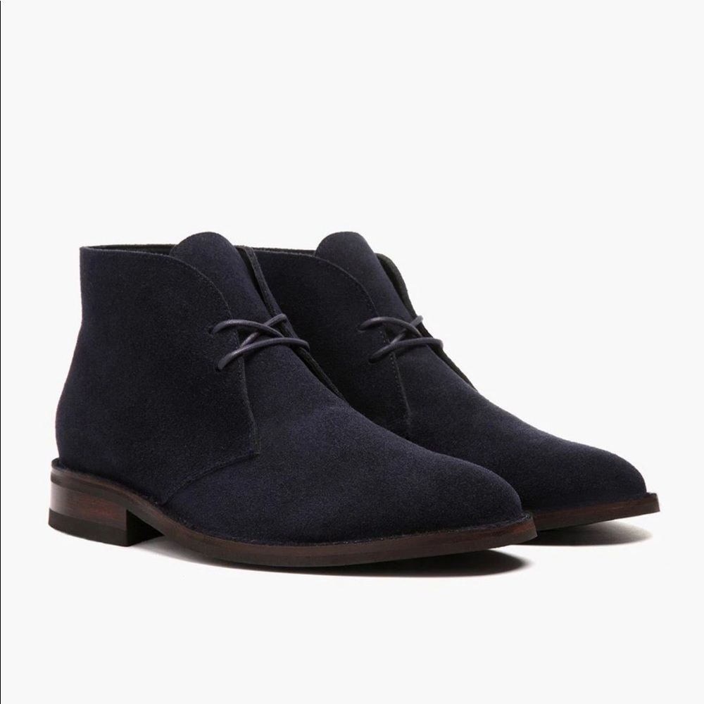 Thursday Boot Co. Scout Suede Chukka Boot Midnight Blue Men’s Size 6 NWOB